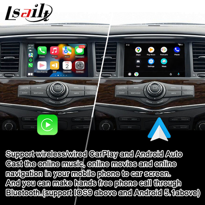 Nissan Carplay Interface یکپارچه Android Auto، Mirror Link برای Patrol، Armada، Pathfinder