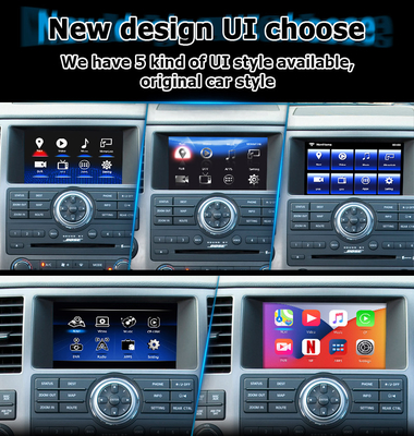رابط ویدیویی اندروید carplay android auto box برای نیسان آرمادا TA60 2008-2015