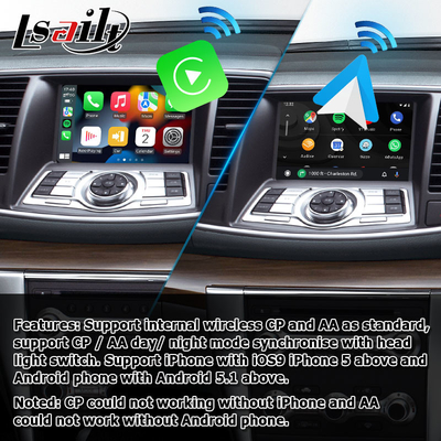 نیسان تینا J32 بی سیم به سبک کارخانه ای Carplay Android Auto ماژول ارتقاء ماژول OEM به سبک OEM