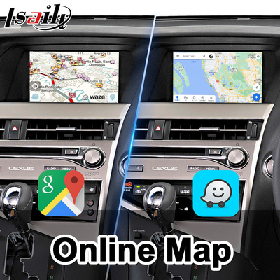 رابط ویدیویی Android Carplay Lsailt برای Lexus RX270 RX350 RX450h RX Mouse Control 2012-2015