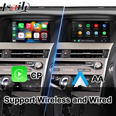 رابط ویدیویی Android Carplay Lsailt برای Lexus RX270 RX350 RX450h RX Mouse Control 2012-2015