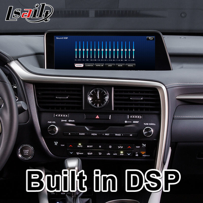 Lsailt اندروید کار پلی رابط کاربری برای لکسوس RX 450h 200T 350 450L 350L 300 F Sport 2016-2019