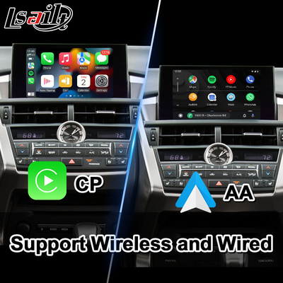 رابط ویدیویی چند رسانه ای اندرویدی Lsailt برای لکسوس NX300h NX200t NX F-Sport کنترل صفحه لمسی 2014-2017