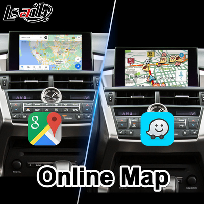 رابط ویدیویی چند رسانه ای اندرویدی Lsailt برای لکسوس NX300h NX200t NX F-Sport کنترل صفحه لمسی 2014-2017