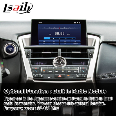 رابط ویدیویی چند رسانه ای اندرویدی Lsailt برای لکسوس NX300h NX200t NX F-Sport کنترل صفحه لمسی 2014-2017