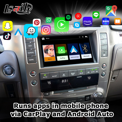 رابط Lexus CarPlay برای GX460 GX400 2014- با اندروید بی سیم اتوماتیک توسط Lsailt