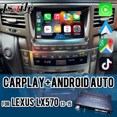 رابط کارپلی بی سیم برای لکسوس LX570 2013-2015 LX460d GX460 GX400 ناوبری اندروید اتوبوکس توسط Lsailt