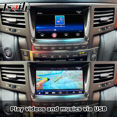 رابط کارپلی بی سیم برای لکسوس LX570 2013-2015 LX460d GX460 GX400 ناوبری اندروید اتوبوکس توسط Lsailt