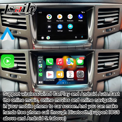 رابط کارپلی بی سیم برای لکسوس LX570 2013-2015 LX460d GX460 GX400 ناوبری اندروید اتوبوکس توسط Lsailt
