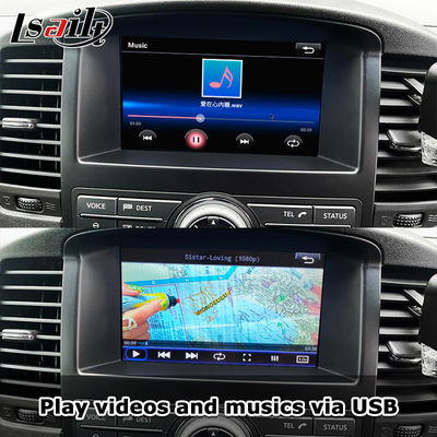 رابط Apple Carplay بی‌سیم برای Pathfinder R51 D40 Navara 08IT با Android Auto، بلوتوث، وای‌فای، YouTube Music