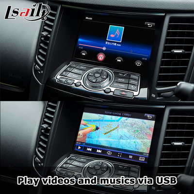 رابط کارپلی Lsailt برای اینفینیتی QX70 FX50 FX35 FX37 2011-2018 Android Auto Decoder، نصب پین به پین
