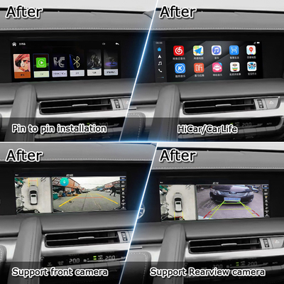 رابط کارپلی بی سیم اندروید اتو GPS برای لکسوس LC500h 2017 NX LX LS GS توسط Lsailt