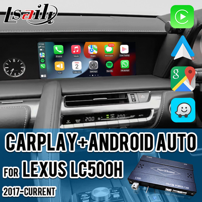 رابط کارپلی بی سیم صفحه نمایش OEM یکپارچه برای لکسوس LX570 LX460d 2016-2021 رابط ویدئویی اتوماتیک اندروید