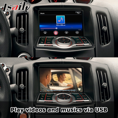 Lsailt Carplay Interface Box برای نیسان 370Z 2010-2020 پشتیبانی خودکار اندروید فرمان صوتی، کنترل فرمان