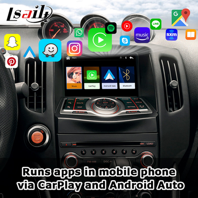 Lsailt Carplay Interface Box برای نیسان 370Z 2010-2020 پشتیبانی خودکار اندروید فرمان صوتی، کنترل فرمان