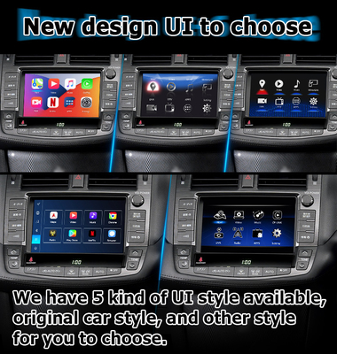 تویوتا کرون GRS204 URS206 UZS207 S200 اندروید بی سیم Carplay اندروید اتو 8+128GB توسط کوالکام