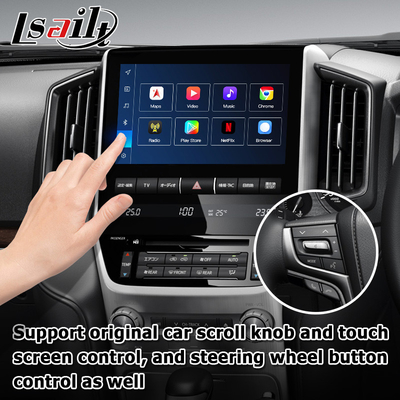 تویوتا لند کروزر LC200 رابط ویدیویی اندرویدی 8+128GB توسط کوالکام با carplay android auto