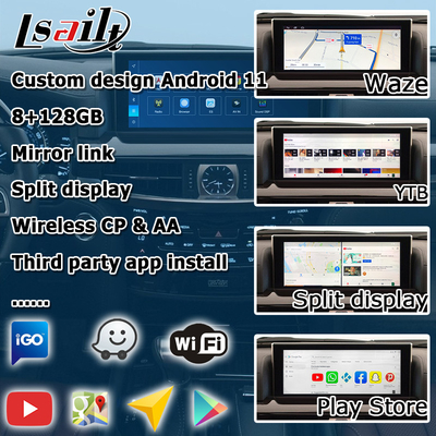 لکسوس LX570 LX450d رابط ویدیویی اندروید پشتیبانی از carplay اندروید اتوماتیک کوالکام 8+128GB اندروید 11