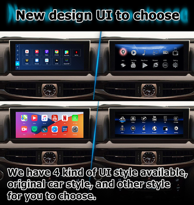 لکسوس LX570 LX450d رابط ویدیویی اندروید پشتیبانی از carplay اندروید اتوماتیک کوالکام 8+128GB اندروید 11