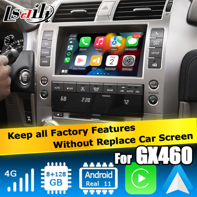 لکسوس GX460 اندروید چند رسانه ای Carplay اندروید رابط ویدیویی خودکار