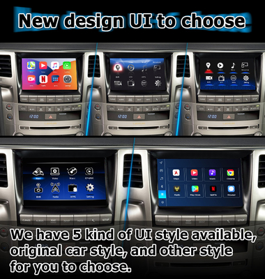 لکسوس LX570 2013-2015 اندروید رابط ویدیویی مبتنی بر کوالکام 8+128GB اندروید 11