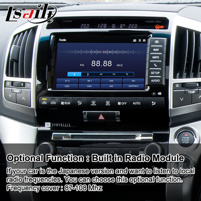 رابط ویدیویی چند رسانه ای اندرویدی Lsailt برای تویوتا لند کروزر LC 200 V8 LC200 2012-2015