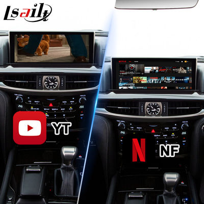 Lsailt اندروید Carplay رابط ویدیویی چند رسانه ای برای 2016-2021 لکسوس LX 570 LX450d LX570