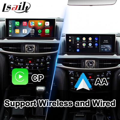 Lsailt اندروید Carplay رابط ویدیویی چند رسانه ای برای 2016-2021 لکسوس LX 570 LX570
