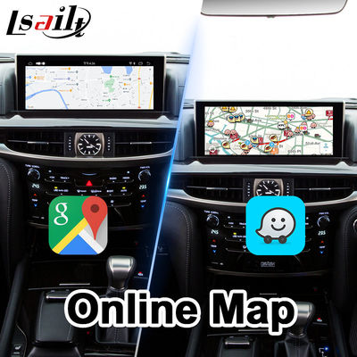 Lsailt اندروید Carplay رابط ویدیویی چند رسانه ای برای 2016-2021 لکسوس LX 570 LX450d LX570