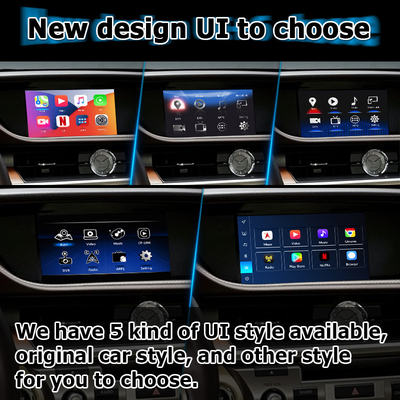 لکسوس ES300h ES350 ES250 ES200 رابط ویدیویی اندروید 8+128GB پشتیبانی پایه کوالکام carplay اندروید اتوماتیک