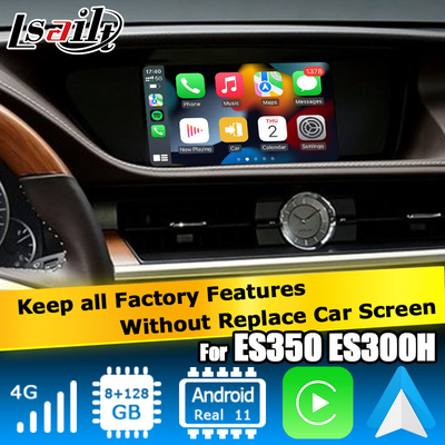 لکسوس ES300h ES350 ES250 ES200 رابط ویدیویی اندروید 8+128GB پشتیبانی پایه کوالکام carplay اندروید اتوماتیک