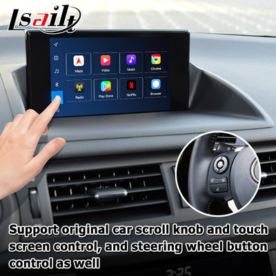 لکسوس CT200h اندروید 11 رابط ویدیویی carplay اندروید اتوماتیک پایه بر روی کوالکام 8+128GB