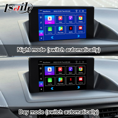 رابط ویدیویی اندرویدی Lsailt Wireless CarPlay برای لکسوس CT CT200H 2014-2017 پشتیبانی دانلود اپلیکیشن ها، نت فلکس، یوتیوب