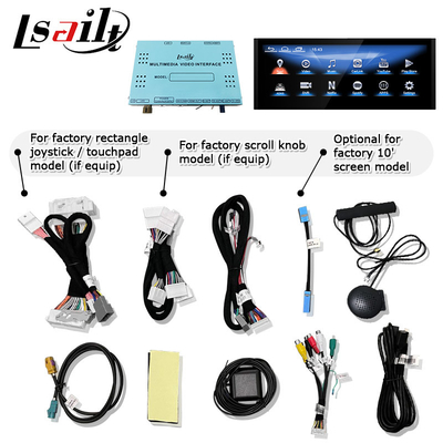 10.25 اینچ اندروید 8+128 کارپلی اندروید ارتقاء اتوماتیک صفحه نمایش HDMI برای لکسوس IS200t IS350 IS300