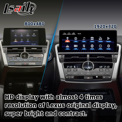 NX300 NX300h لکسوس اندروید صفحه نمایش بزرگ 10.25 اینچ اندروید ارتقاء کارپلی