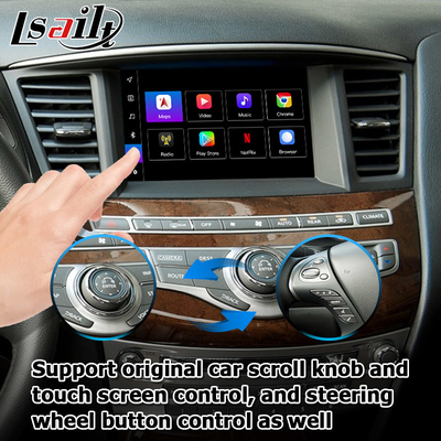 اینفینیتی QX60 GPS اندروید اتوماتیک سیستم ناوبری Carplay رابط چند رسانه ای اندروید 11 8+128GB