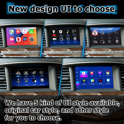 اینفینیتی QX60 GPS اندروید اتوماتیک سیستم ناوبری Carplay رابط چند رسانه ای اندروید 11 8+128GB