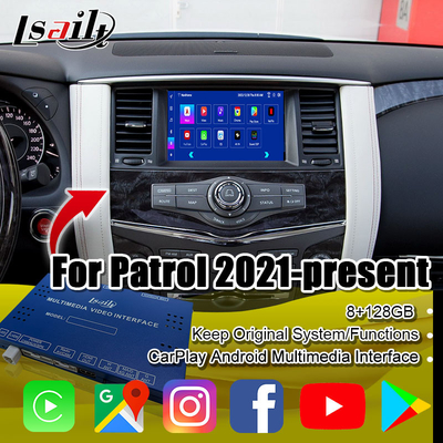 رابط چند رسانه ای اندرویدی Lsailt 8G برای نیسان گشت 2020-2023 نقشه گوگل ، کار پلی ، جعبه ناوبری اندرویدی ، یوتیوب