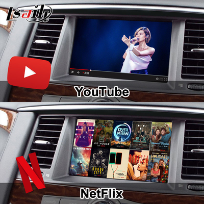 Lsailt Smart Infotainment Module برای سیستم های یکپارچه سازی چند رسانه ای خودرو Nissan Patrol 2017-2019 شامل CarPlay