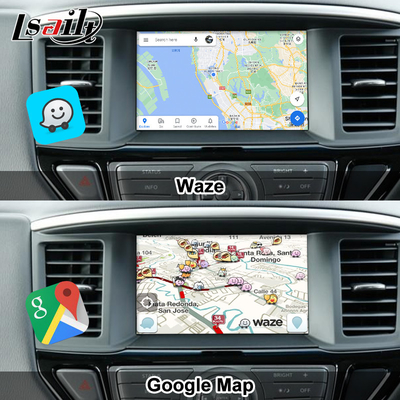 رابط چند رسانه ای اندرویدی 8 گیگابایتی Lsailt برای Nissan Pathfinder R52 2018-Patrol Carplay ماژول بی سیم اندرویدی اتوماتیک