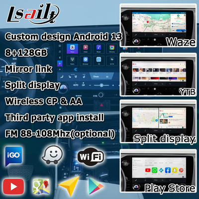 لکسوس NX NX200 NX350h NX250 اندروید 11 رابط ویدیویی چند رسانه ای carplay اندروید اتوماتیک