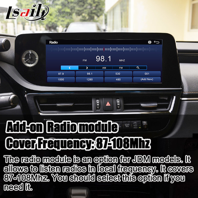 ماژول اطلاعات سرگرمی اندرویدی 8+128 گیگابایتی برای لکسوس ES 2022-2024 RX NX LX GX LS...با یوتیوب، نت فلکس، گوگل پلے، واز