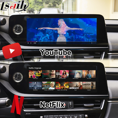 ماژول اطلاعات سرگرمی اندرویدی 8+128 گیگابایتی برای لکسوس ES 2022-2024 RX NX LX GX LS...با یوتیوب، نت فلکس، گوگل پلے، واز