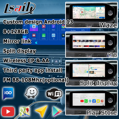 لکسوس LS500h LS500 LS350 2022 رابط ویدیویی اندروید 13 8+128GB مبتنی بر کوالکام