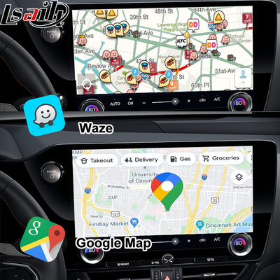 Lsailt Qualcomm Lexus Video Interface برای لکسوس NX260 NX350H LX RX ES رابط اطلاعات تفریحی شامل یوتیوب، نت فلکس