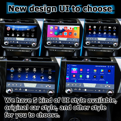 لکسوس RZ اندروید 13 رابط چند رسانه ای 8+128GB کوالکام اکتا هسته کارپلی اندروید اتوماتیک