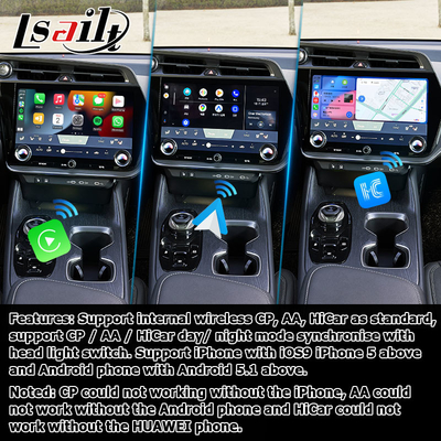 لکسوس RZ اندروید 13 رابط چند رسانه ای 8+128GB کوالکام اکتا هسته کارپلی اندروید اتوماتیک