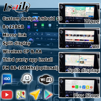 لکسوس TX550h+ TX350 TX500h رابط ویدیویی اندروید 13 با هسته Octa 2.0Ghz 8+128GB carplay