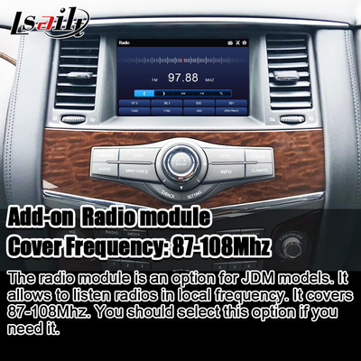 Lsailt 8+128G اندروید 13 ماژول اطلاعات و سرگرمی هوشمند برای نیسان گشت Y62 2010-2020 شامل CarPlay بی سیم ، NetFlix
