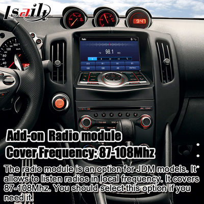 HDMI 8G اندروید رابط چند رسانه ای با CarPlay ، YouTube ، Google Play ، NetFlix برای نیسان گشت 370Z Quest ، اندروید 13